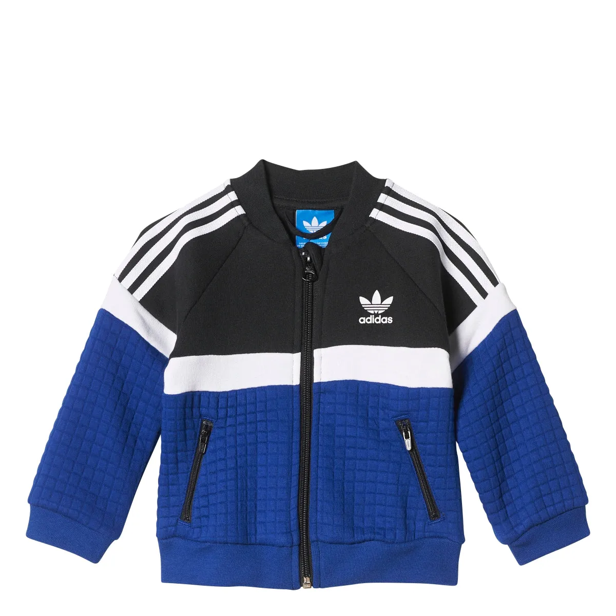 Adidas Originals Trefoil Fleece Superstar Infant Track Suit Blue/Black