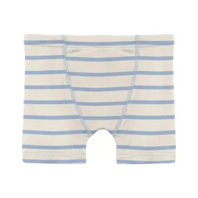 Bamboo Boxer Brief - Pond Sweet Stripe