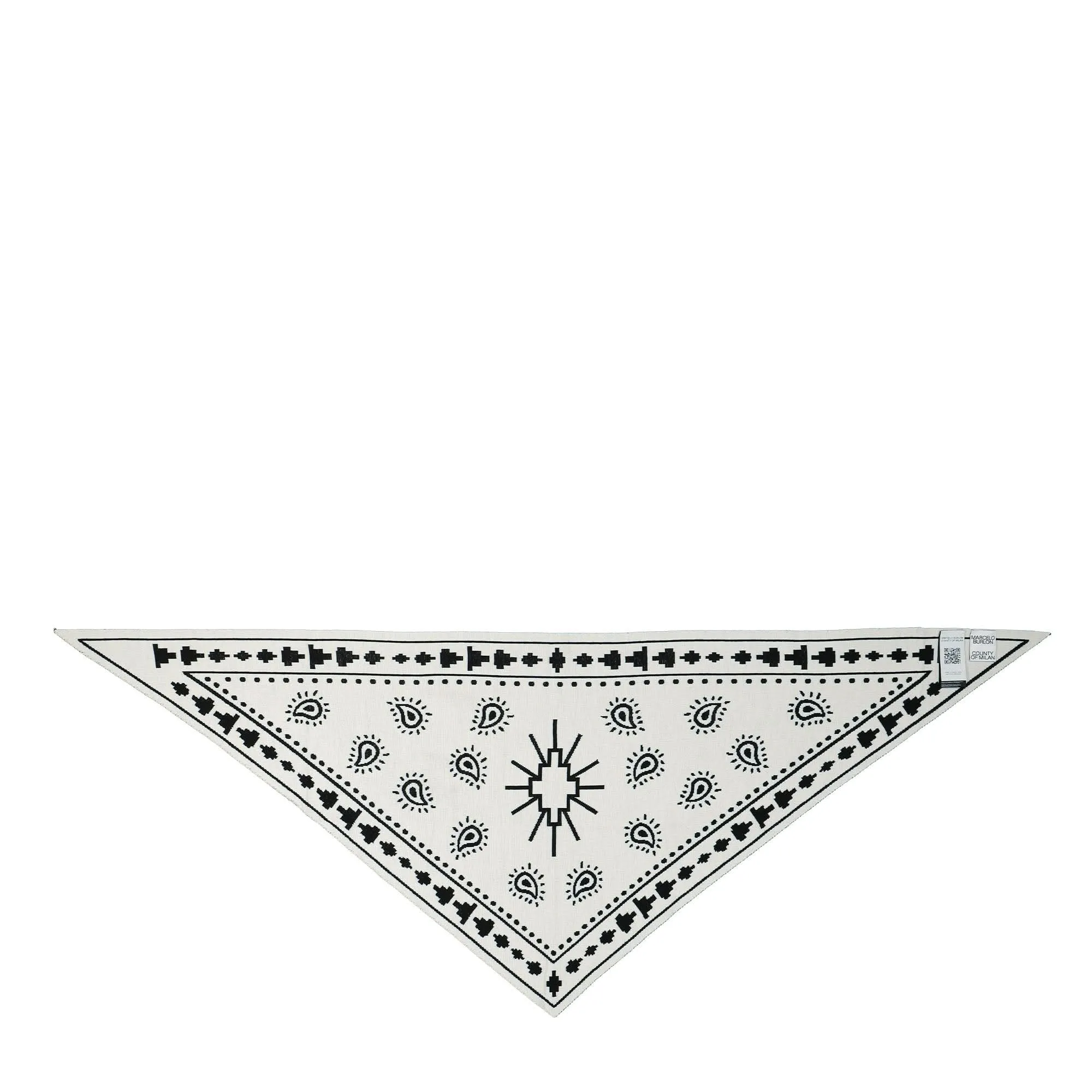 Bandana Knit Scarf