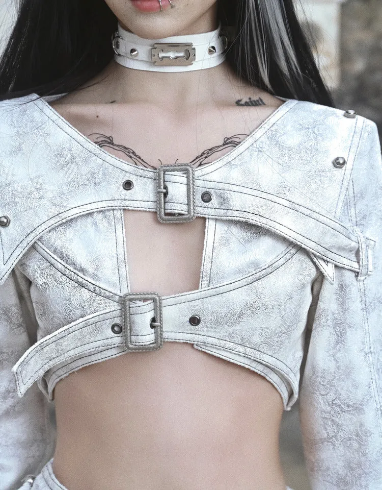 [Blood Supply] Madhouse Distressed Dress Set