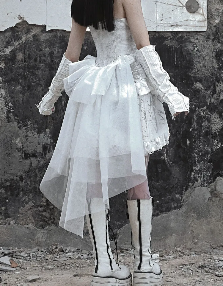 [Blood Supply] Madhouse Distressed Dress Set