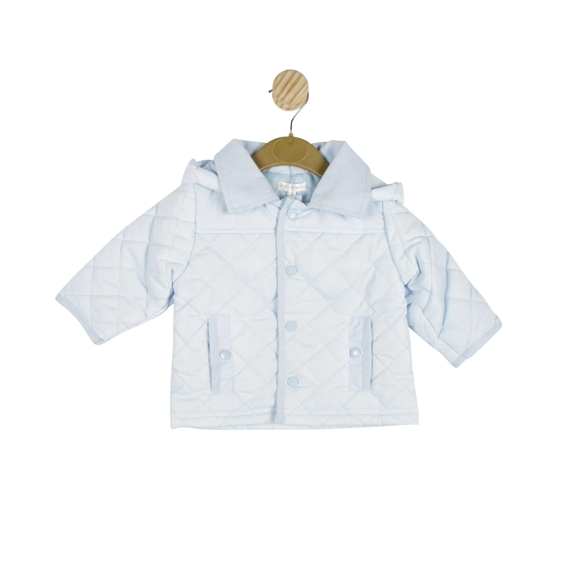 Boys Baby Blue Hooded Summer Jacket