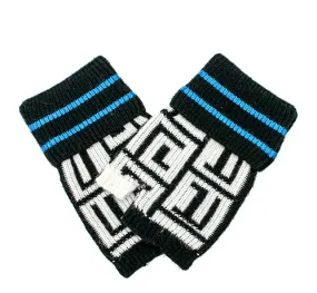 BRIGHT LIGHTS KNIT FINGERLESS GLOVES