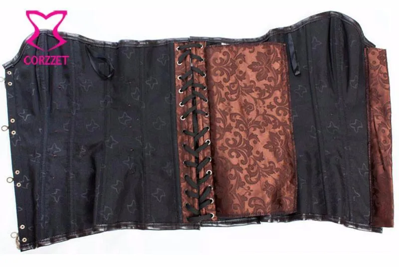 'Brocade of Chains' Corset and Jacket Set