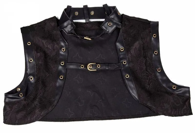 'Brocade of Chains' Corset and Jacket Set
