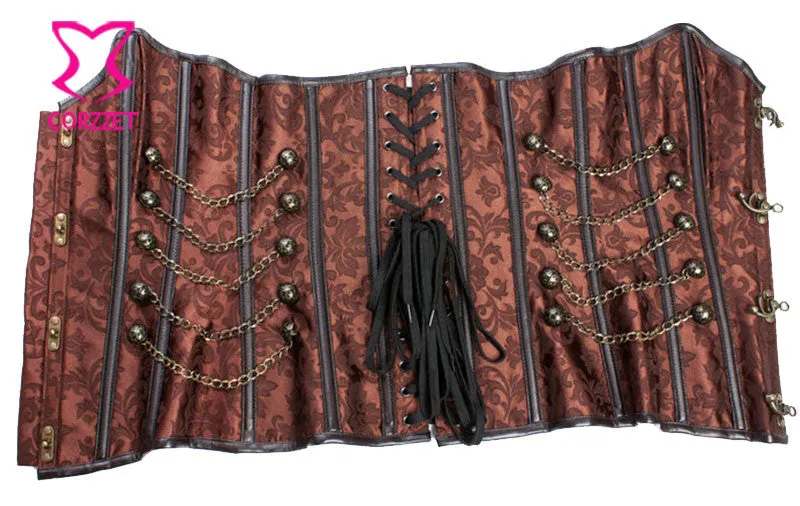 'Brocade of Chains' Corset and Jacket Set