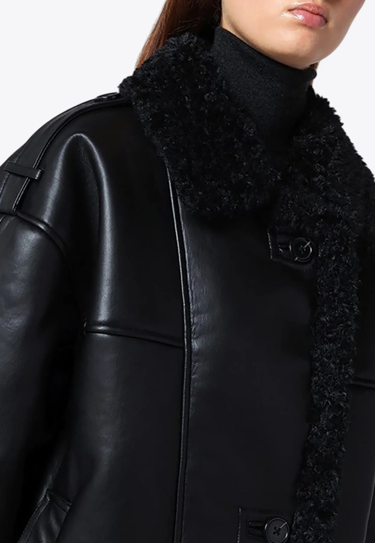 Brooklyn Aviator Leather Jacket