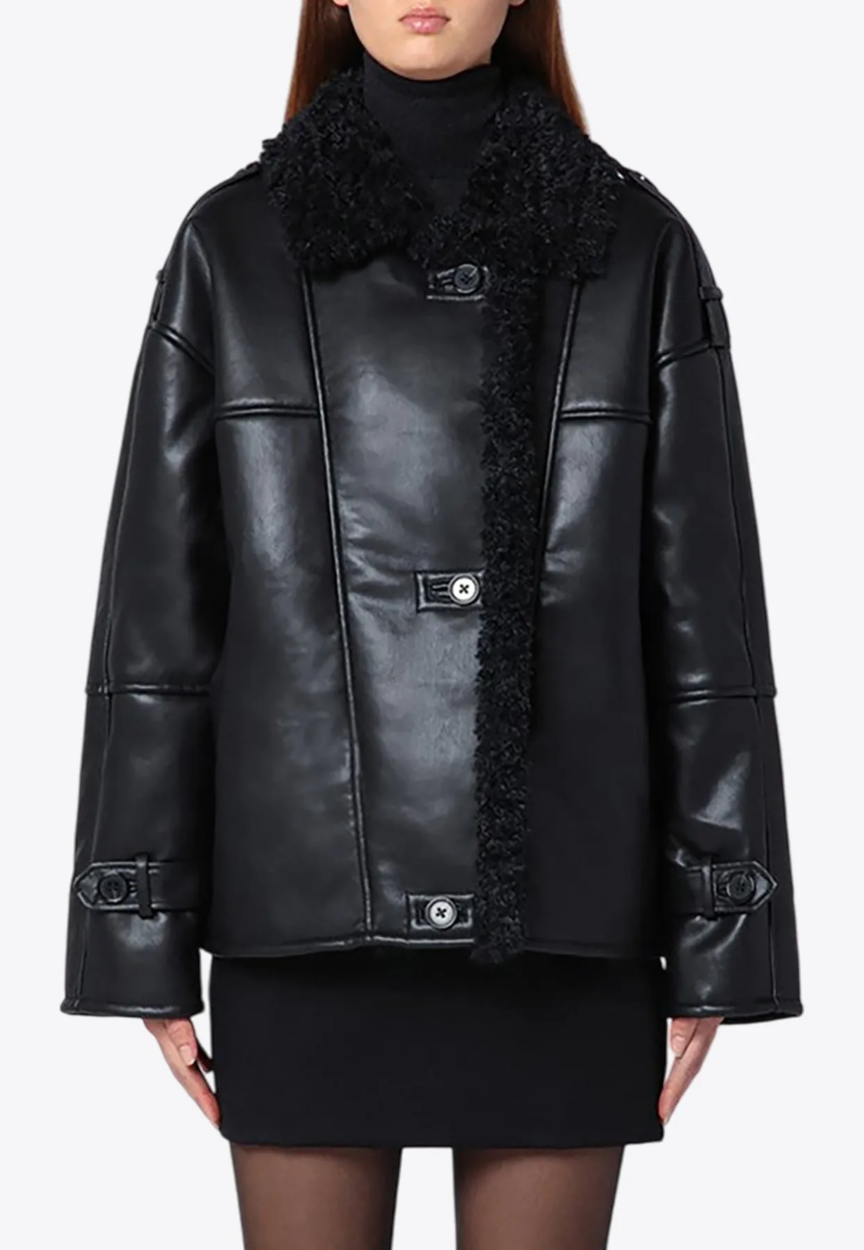 Brooklyn Aviator Leather Jacket
