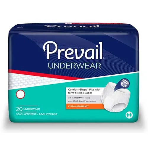 CA/80 - Prevail Protective Underwear, Medium, 34" - 46"