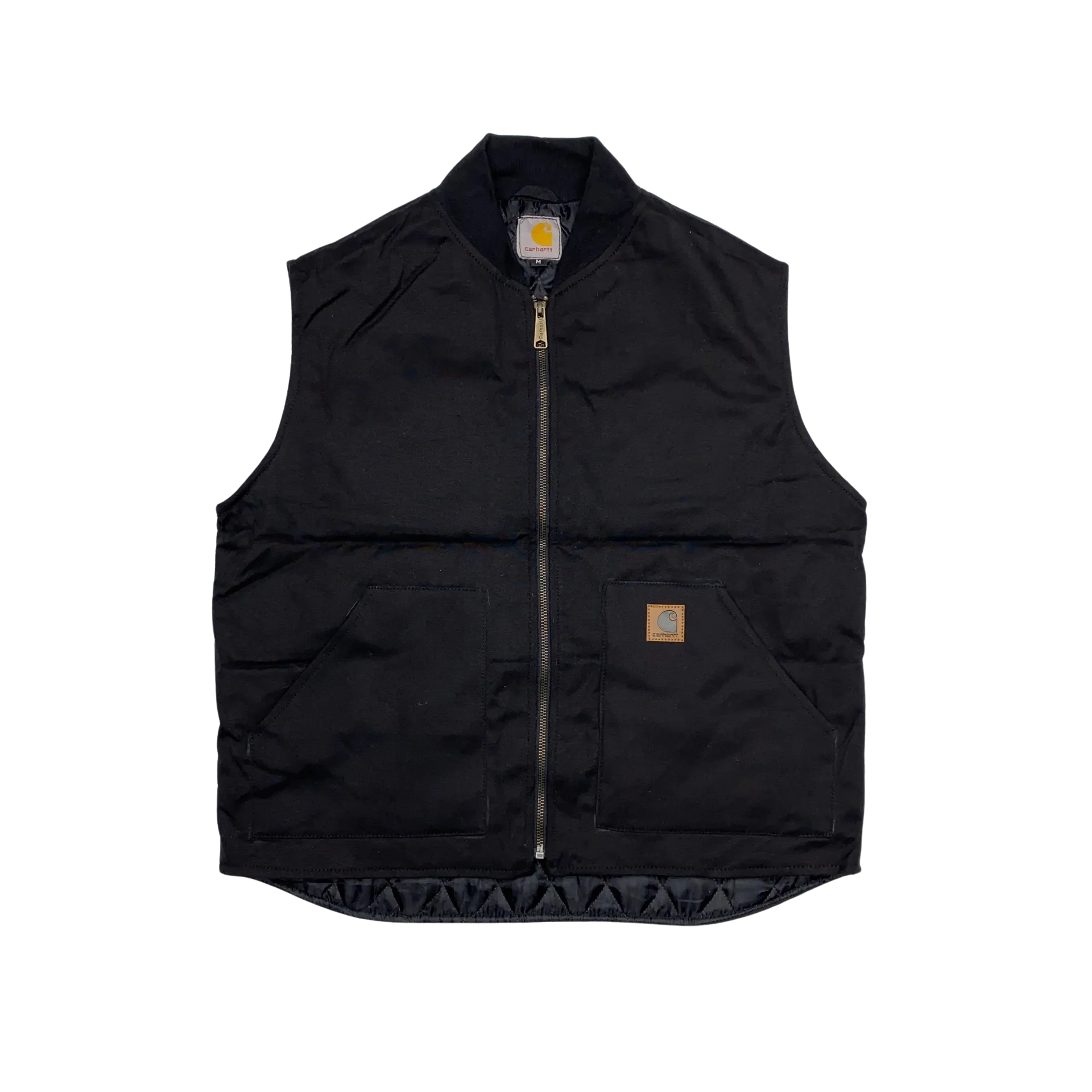Carhartt Black Reworked Quilted Gilet