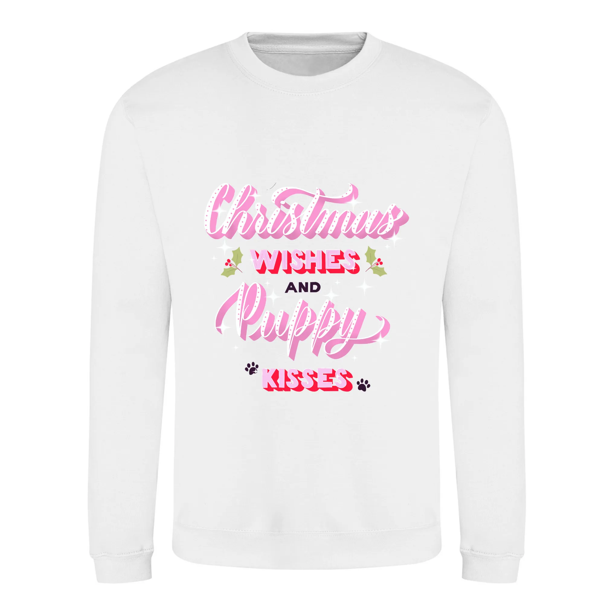 Christmas Wishes and Puppy Kisses Jumper