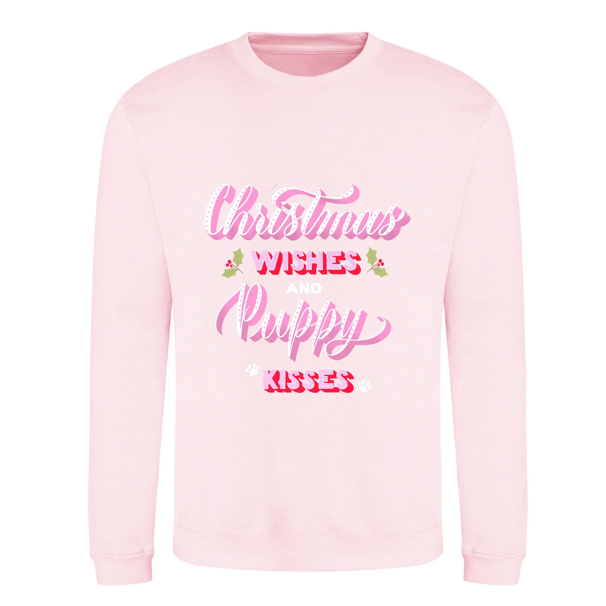 Christmas Wishes and Puppy Kisses Jumper