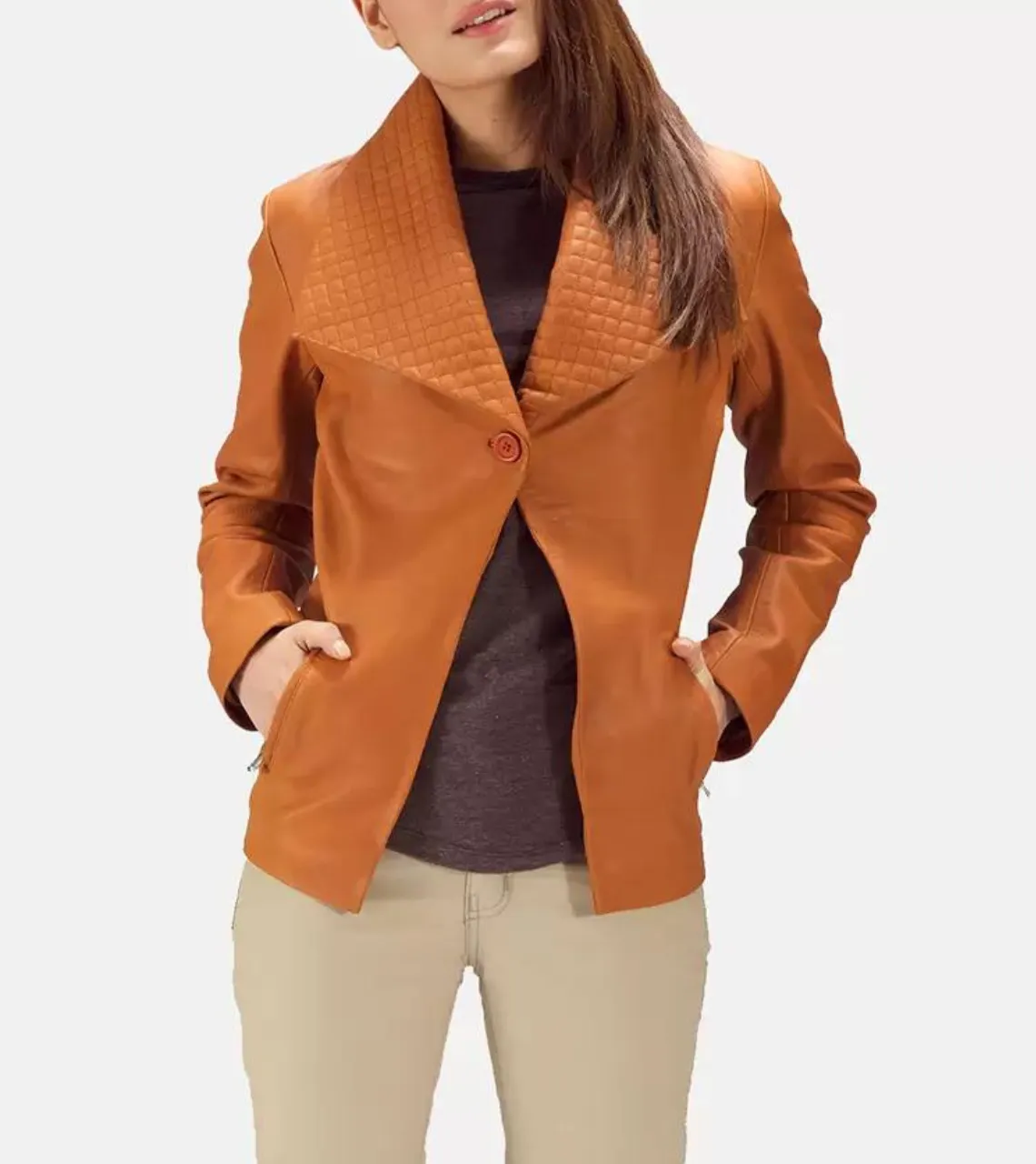 Del Fuego Quilted Women's Leather jacket