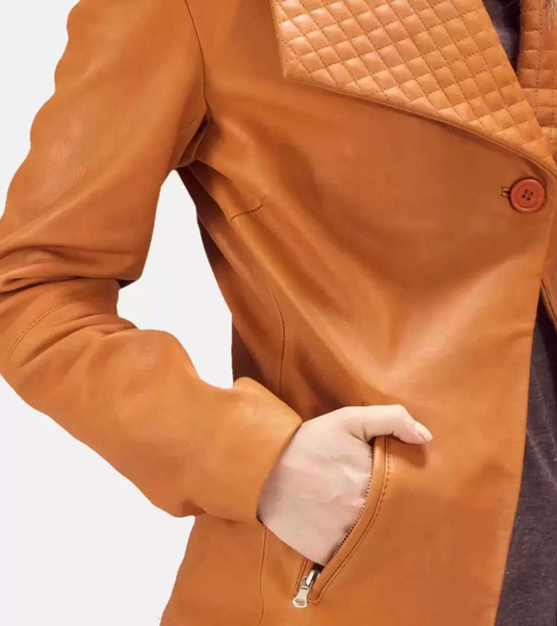 Del Fuego Quilted Women's Leather jacket
