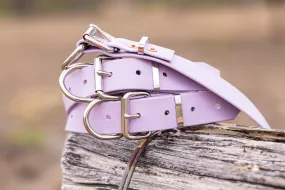 Dog Collar PVC 32mm x 55cm - Lavender