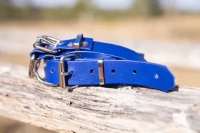 Dog Collar PVC 32mm x 55cm - Royal Blue
