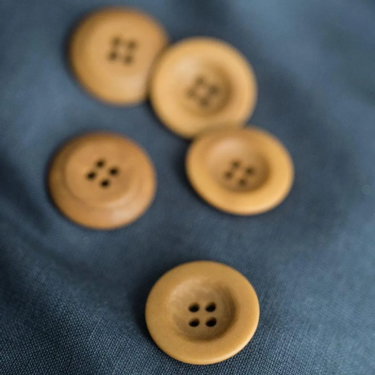 Dyed Corozo Buttons 22mm [7/8"] (each)
