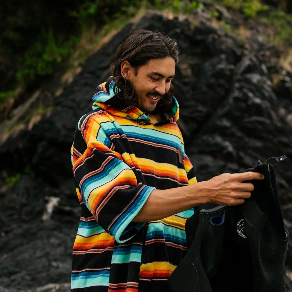 El Cap Chilling Fleece Poncho - L/XL