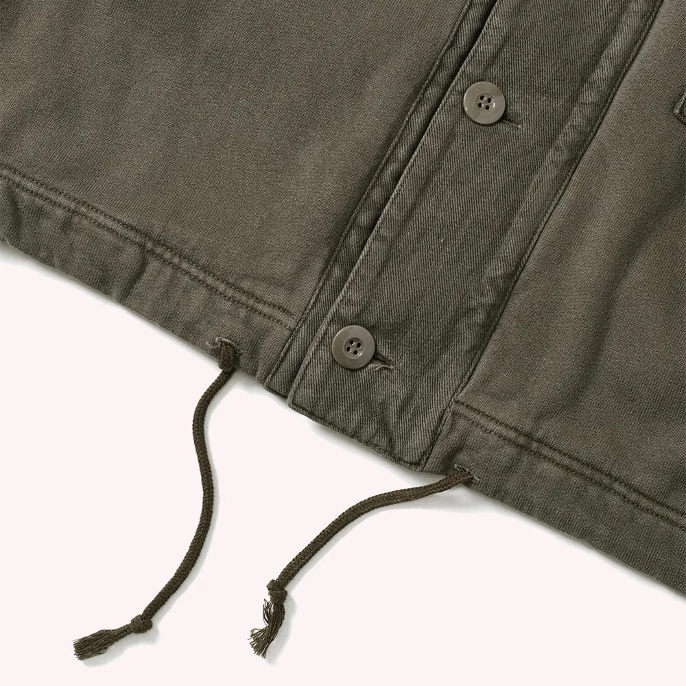 Gypsy & Sons Khaki Himalaya Sweatshirt Jacket