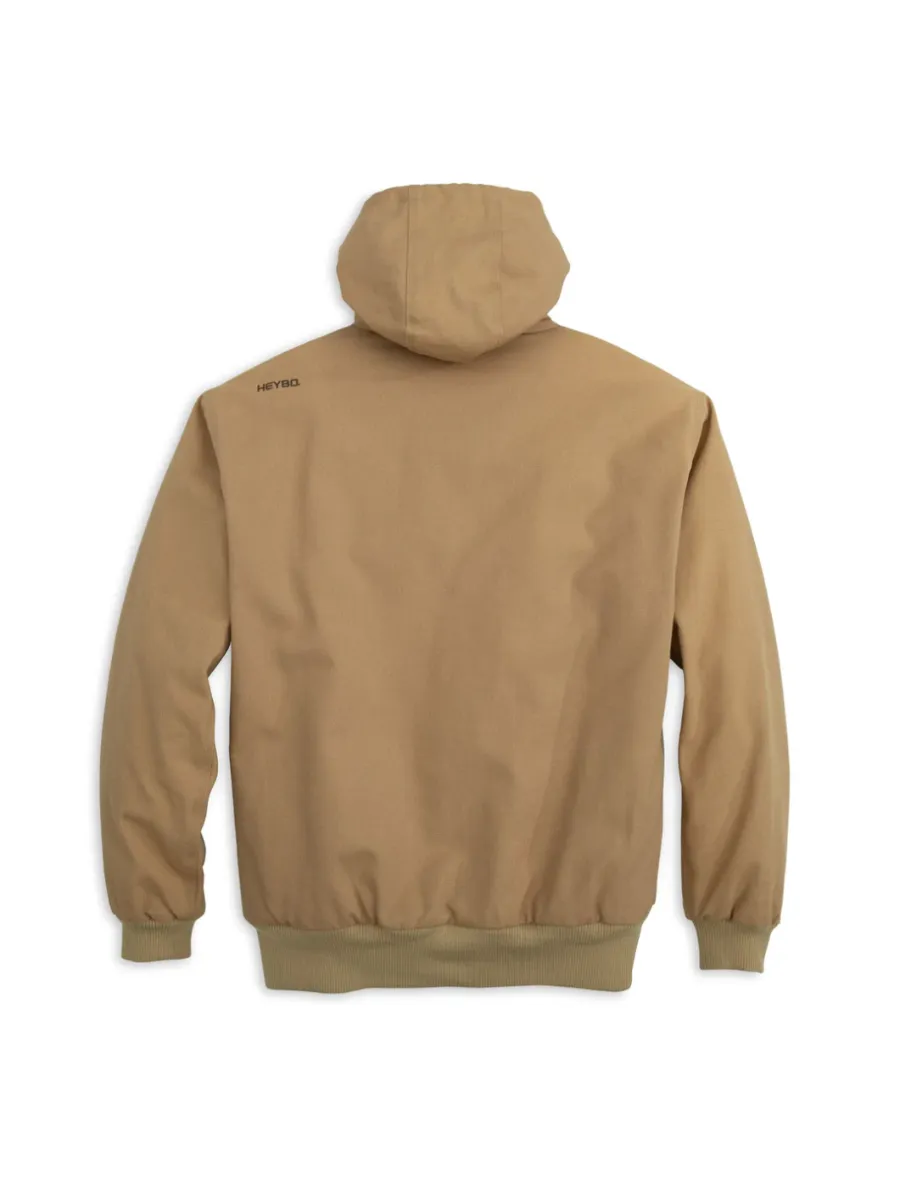 Heybo | Tall Timbers Hooded Duck Jacket - Sandstone