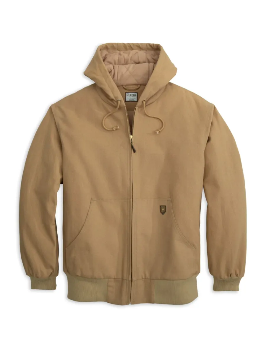 Heybo | Tall Timbers Hooded Duck Jacket - Sandstone