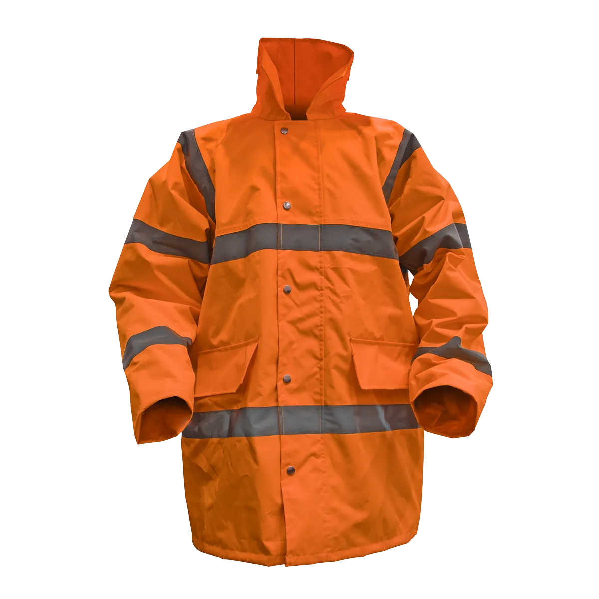 Hi-Vis Orange Motorway Jacket with Quilted Lining - XX-Large - 806XXLO