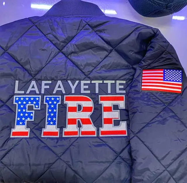 Jacket - Quilted - Stars & Stripes - "You Design"