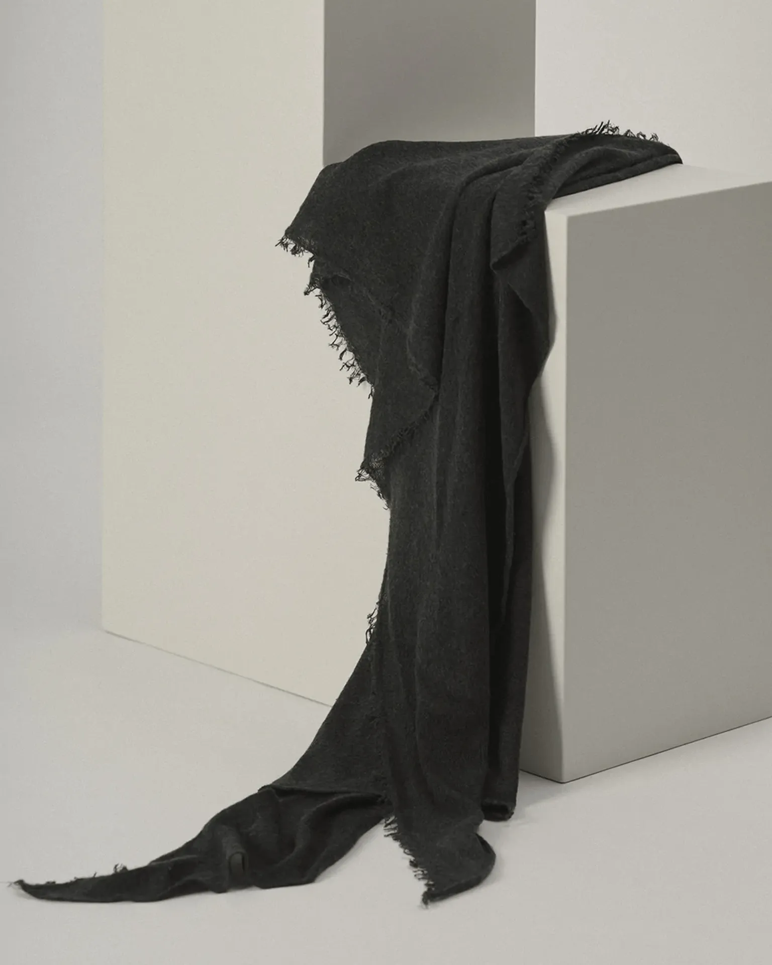 Love Cashmere Scarf in Charcoal