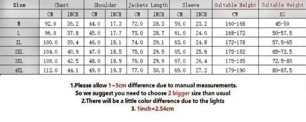 Men's Thick Cotton Winter Parka Jacket