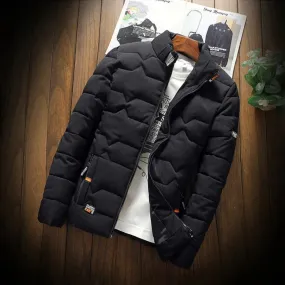 Men's Thick Cotton Winter Parka Jacket