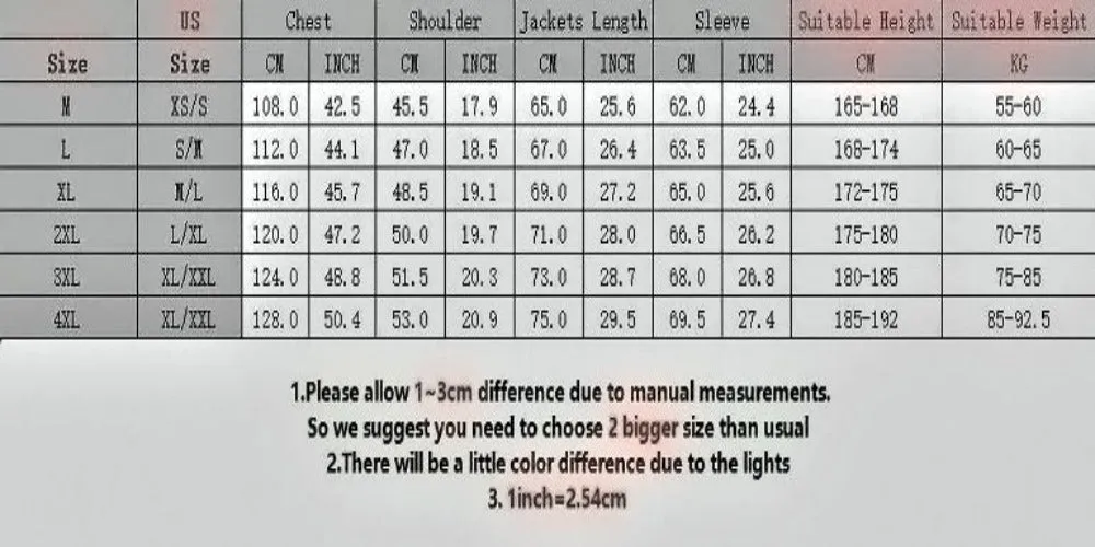 Men's Winter Cotton Parka Jacket