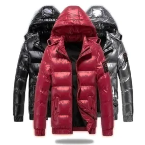 Men's Winter Cotton Parka Jacket