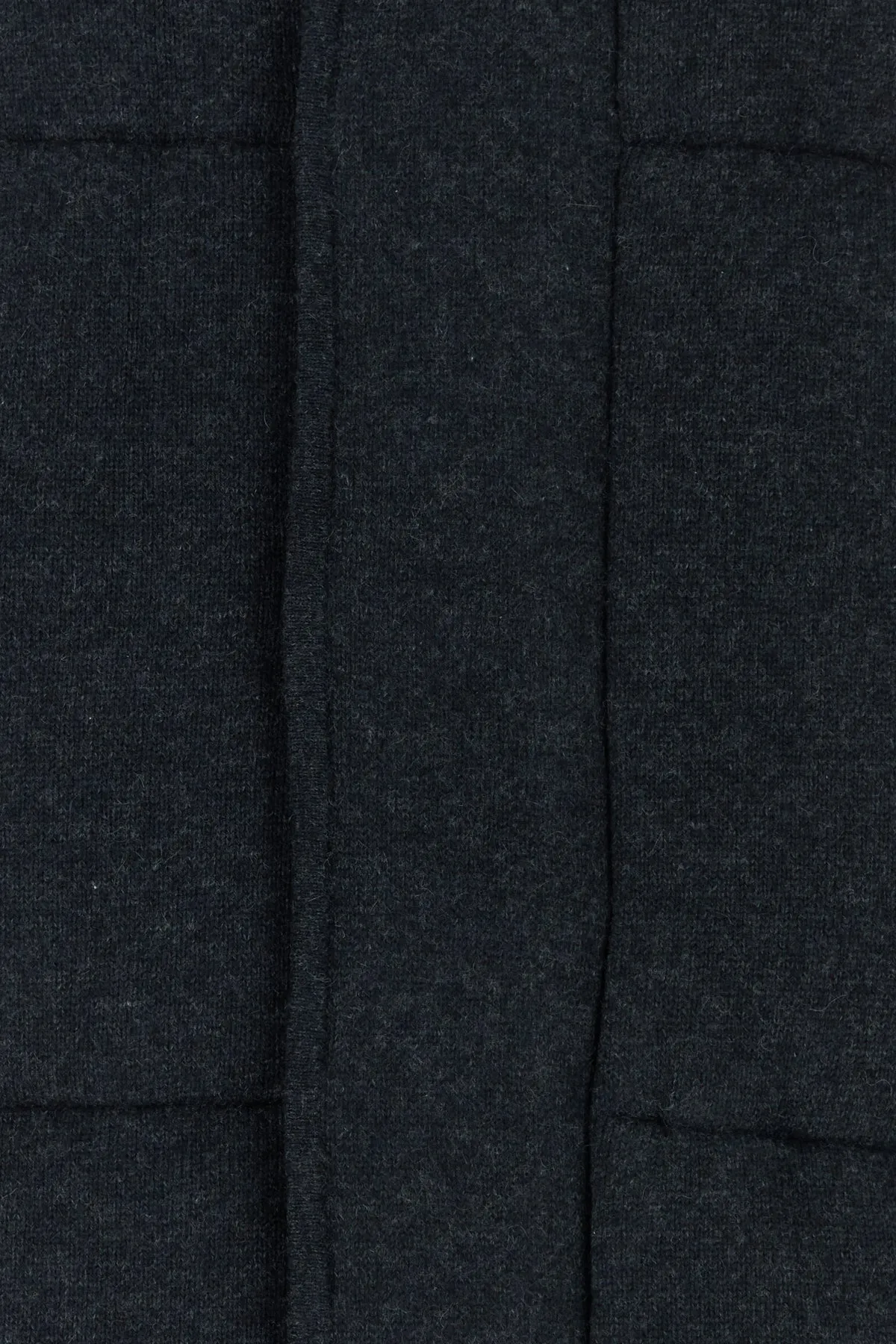 Midnight blue cashmere Dillon padded jacket