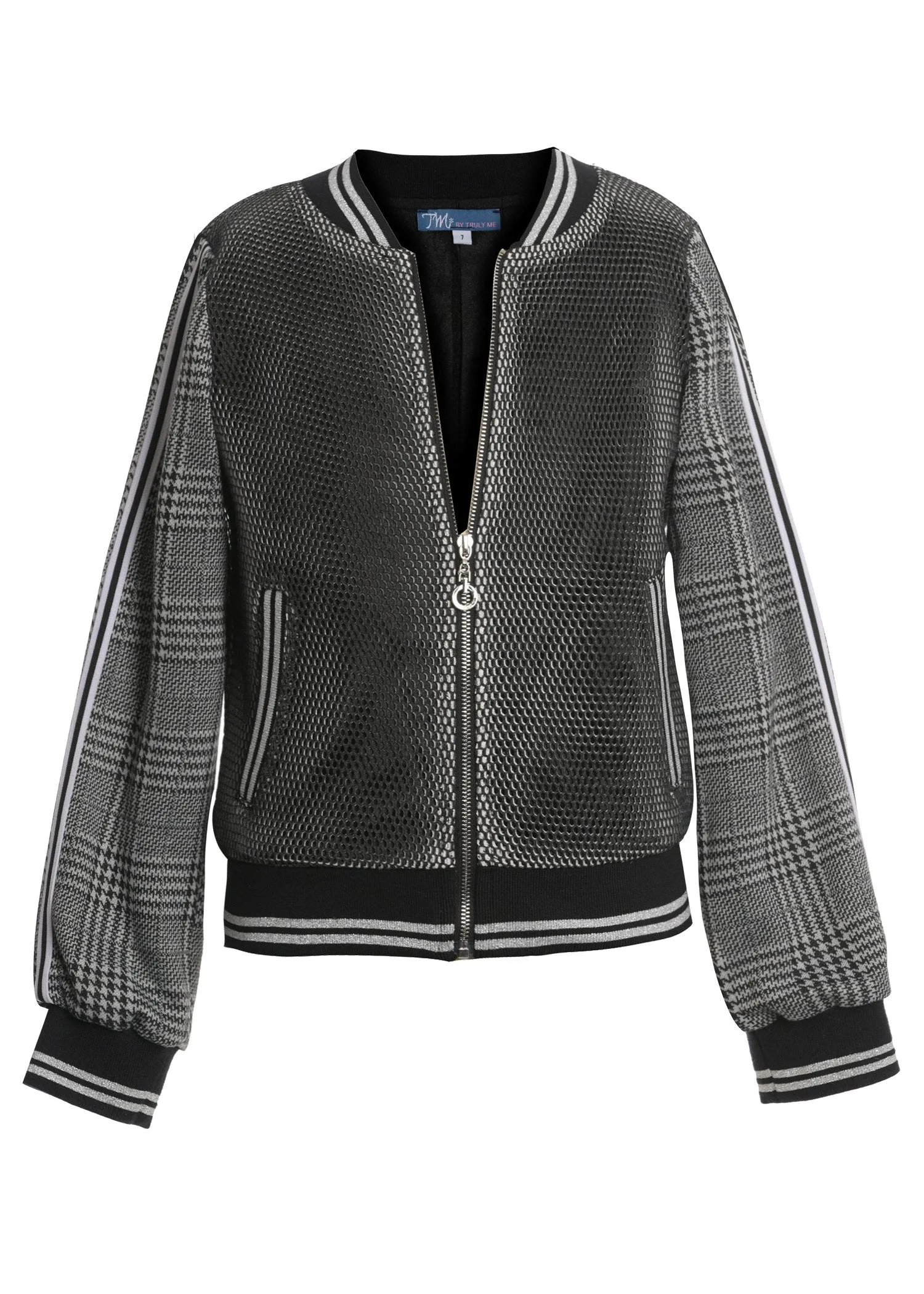 MIX MEDIA BOMBER JACKET  (R29303)