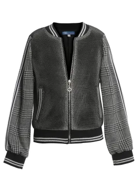 MIX MEDIA BOMBER JACKET  (R29303)