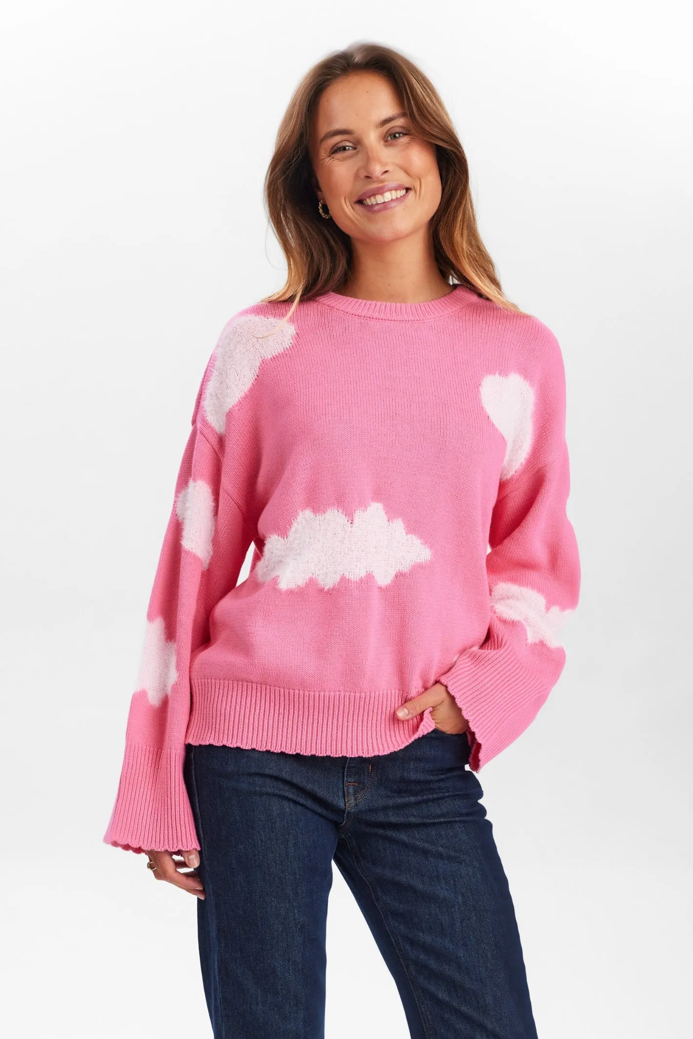 Nümph 705285 NUHEAVENLY Pink Cloud Jumper