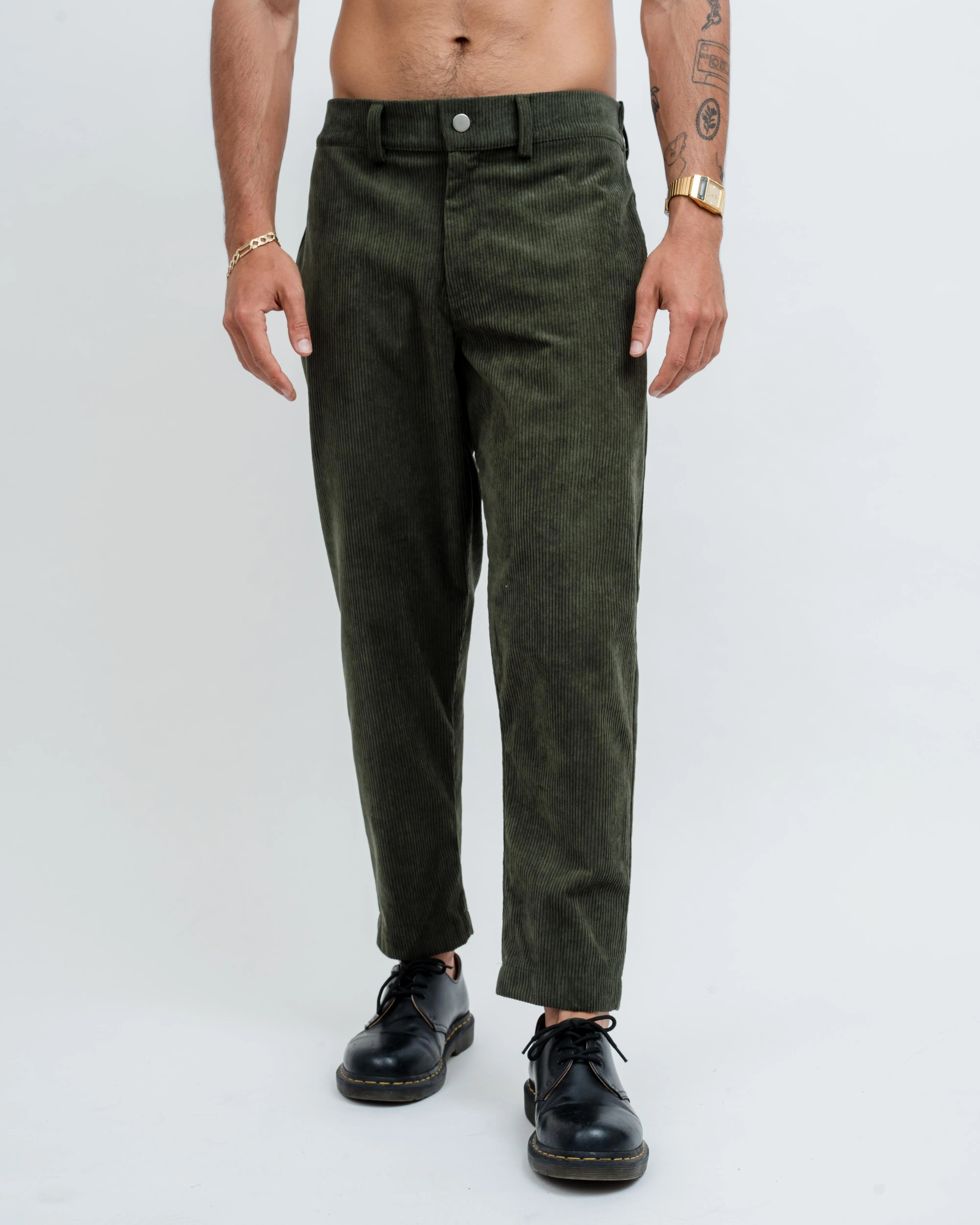 olive corduroy pants