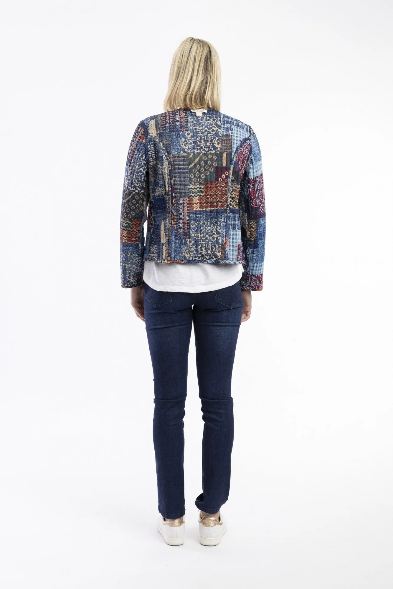 Orientique - Quilted Reversible Jacket - California Dreaming
