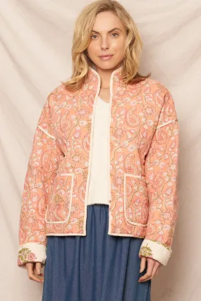 Patchwork Poetry Reversible Jacket