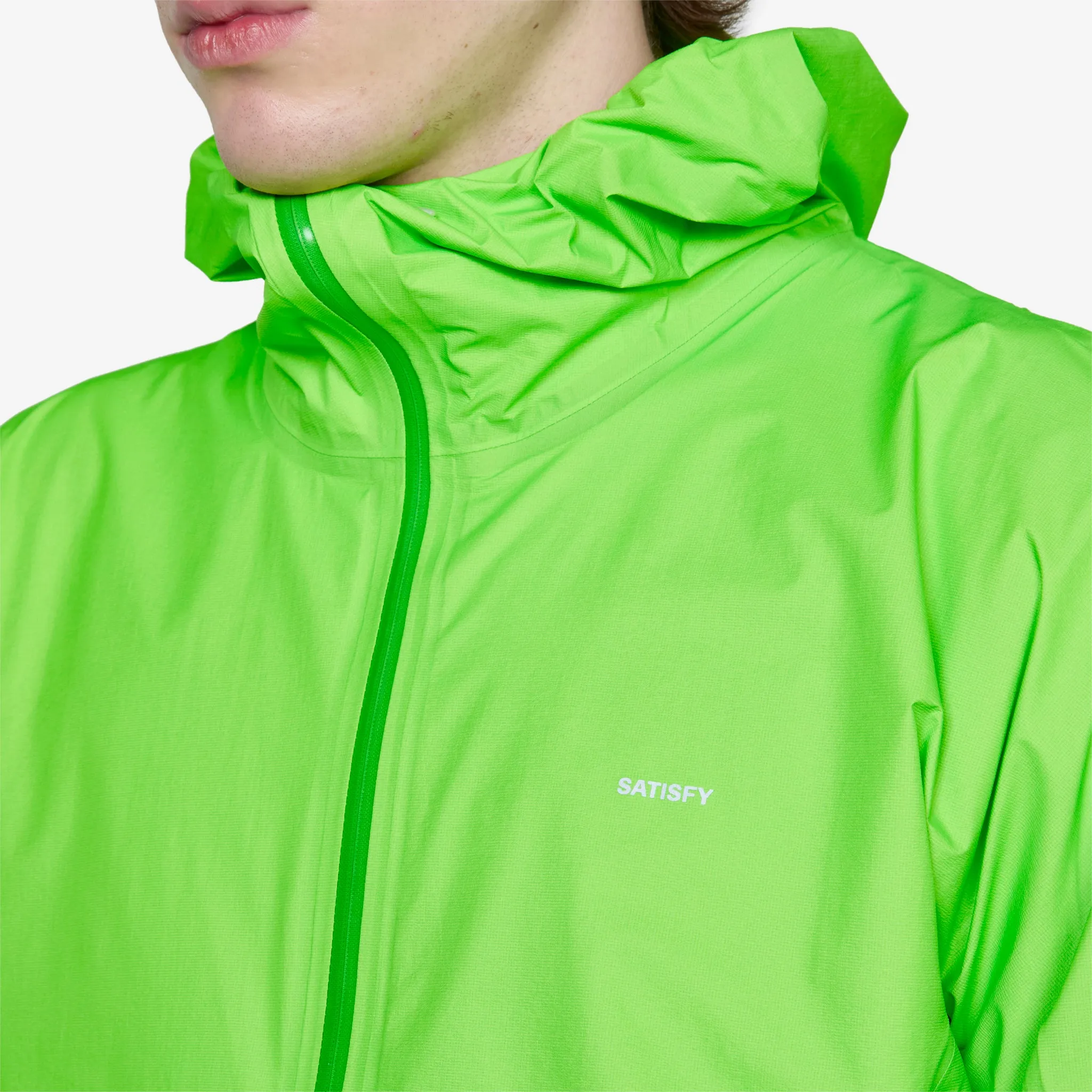 Pertex 3L Rain Fly Jacket Neon Green