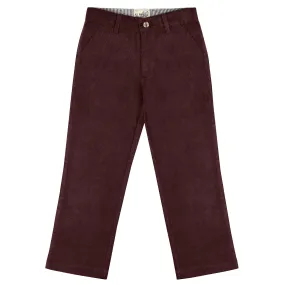 Plum Regular Fit Corduroy Pants