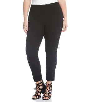 Plus Size Black Piper Pant