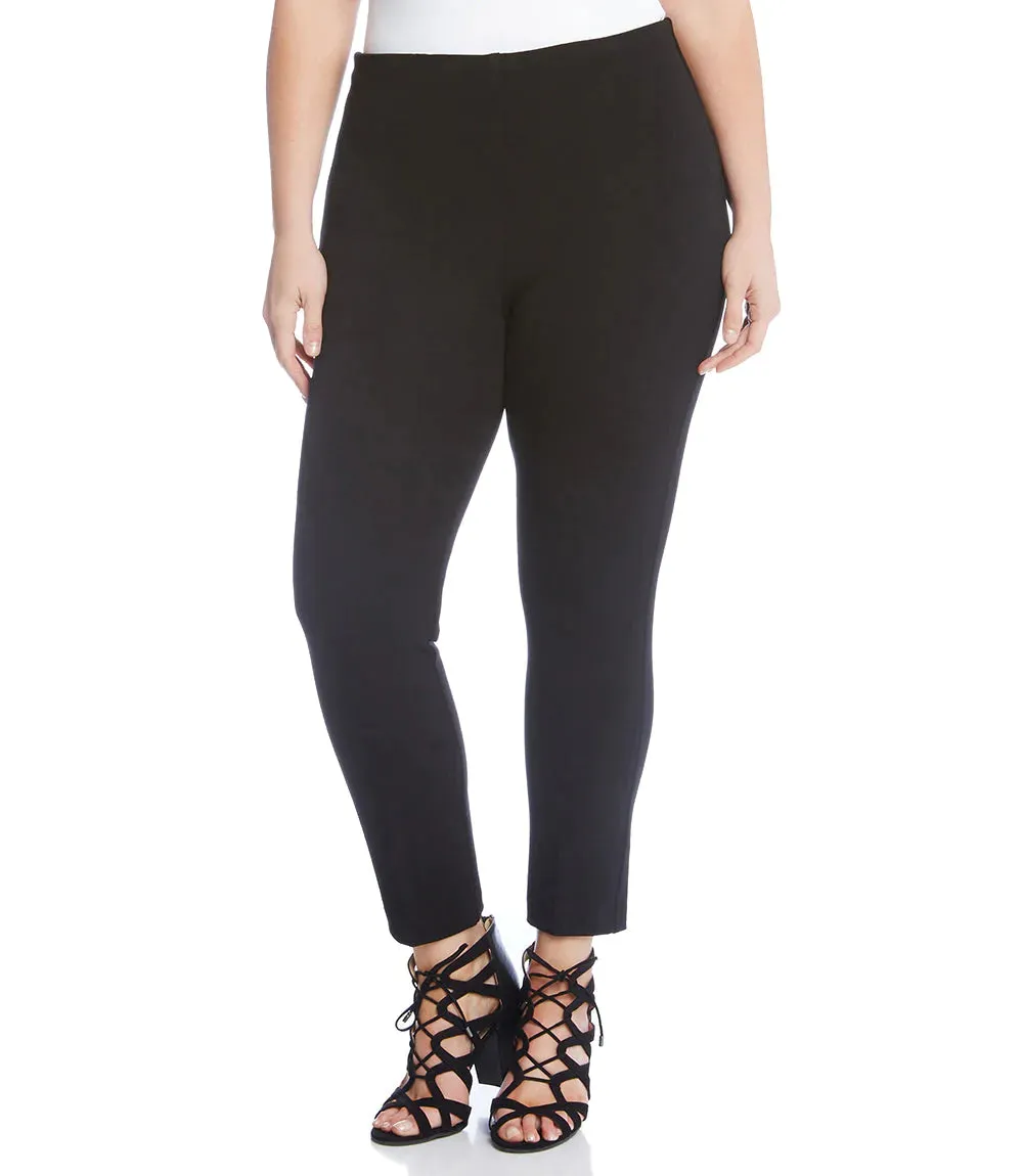 Plus Size Black Piper Pant