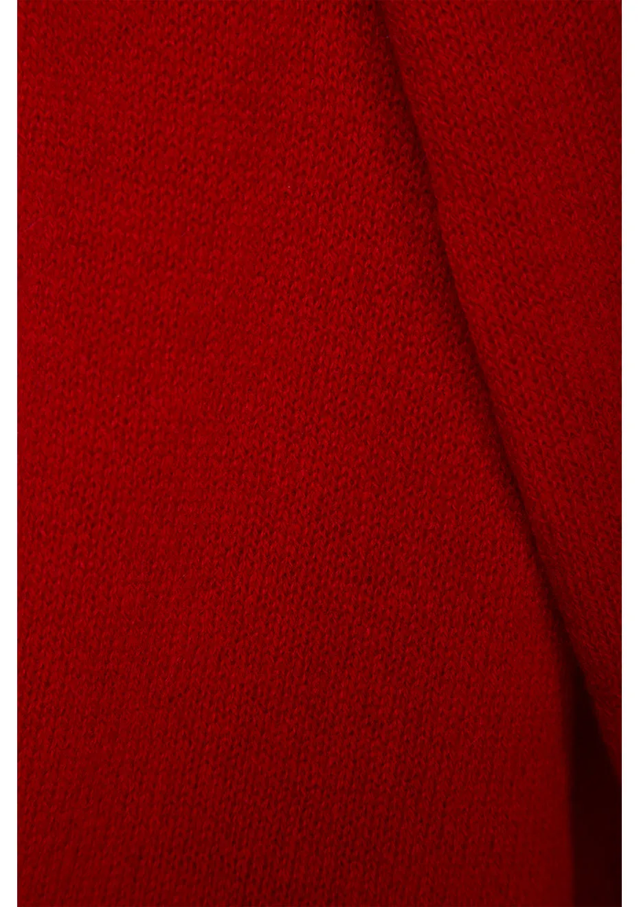 Red Cashmere Scarf Large