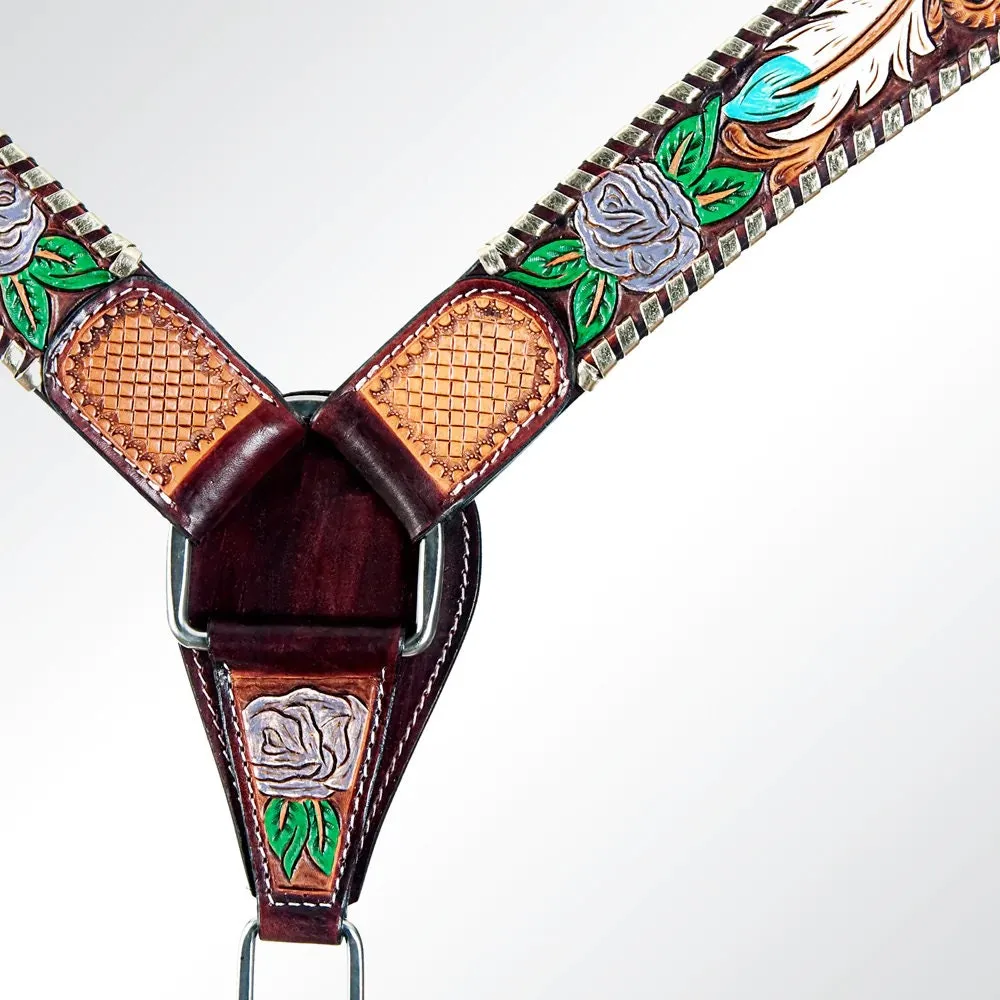 Rough Ride Hand Leather Breast Collar