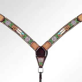 Rough Ride Hand Leather Breast Collar