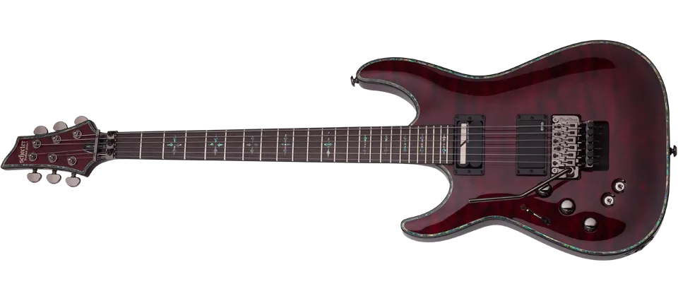 Schecter Hellraiser C-1 FR S Left Hand –  Black Cherry (BCH)