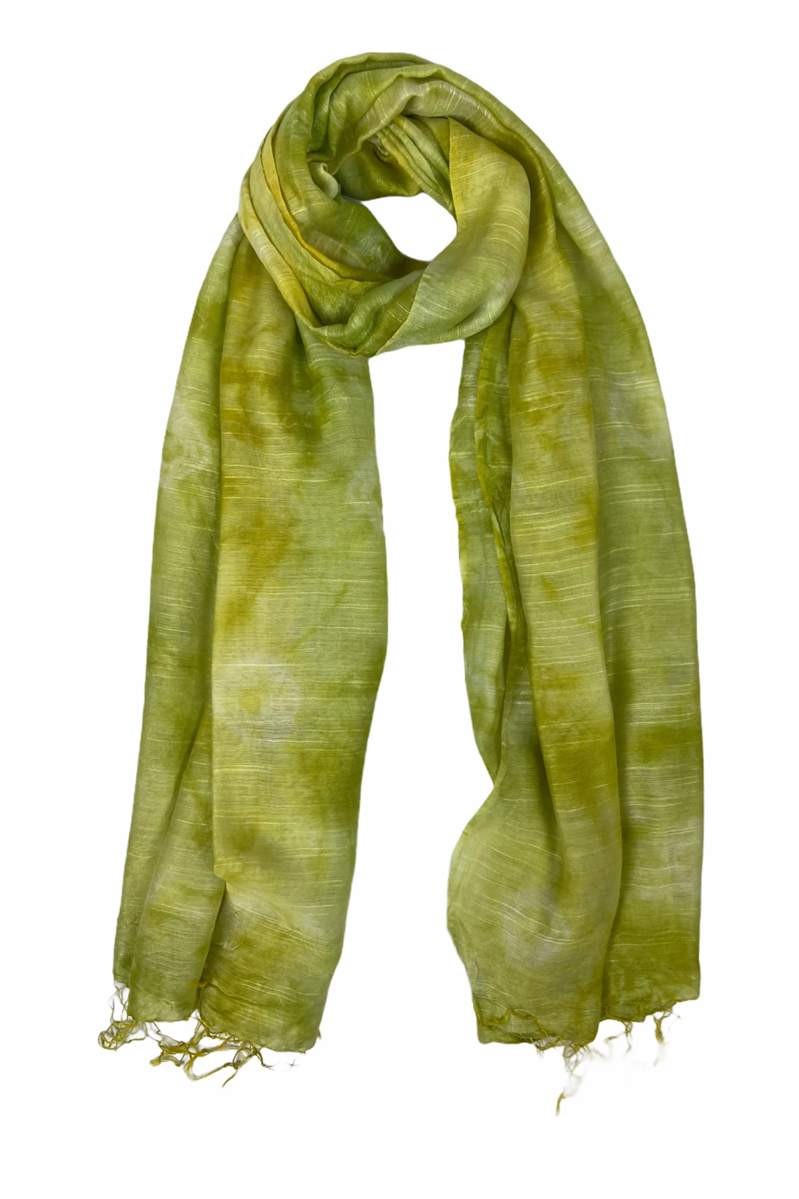 SF 203 Tie Dye Gradient Gorgeous Cotton Light Woven Stylish Stole Scarf