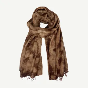 SF 203 Tie Dye Gradient Gorgeous Cotton Light Woven Stylish Stole Scarf