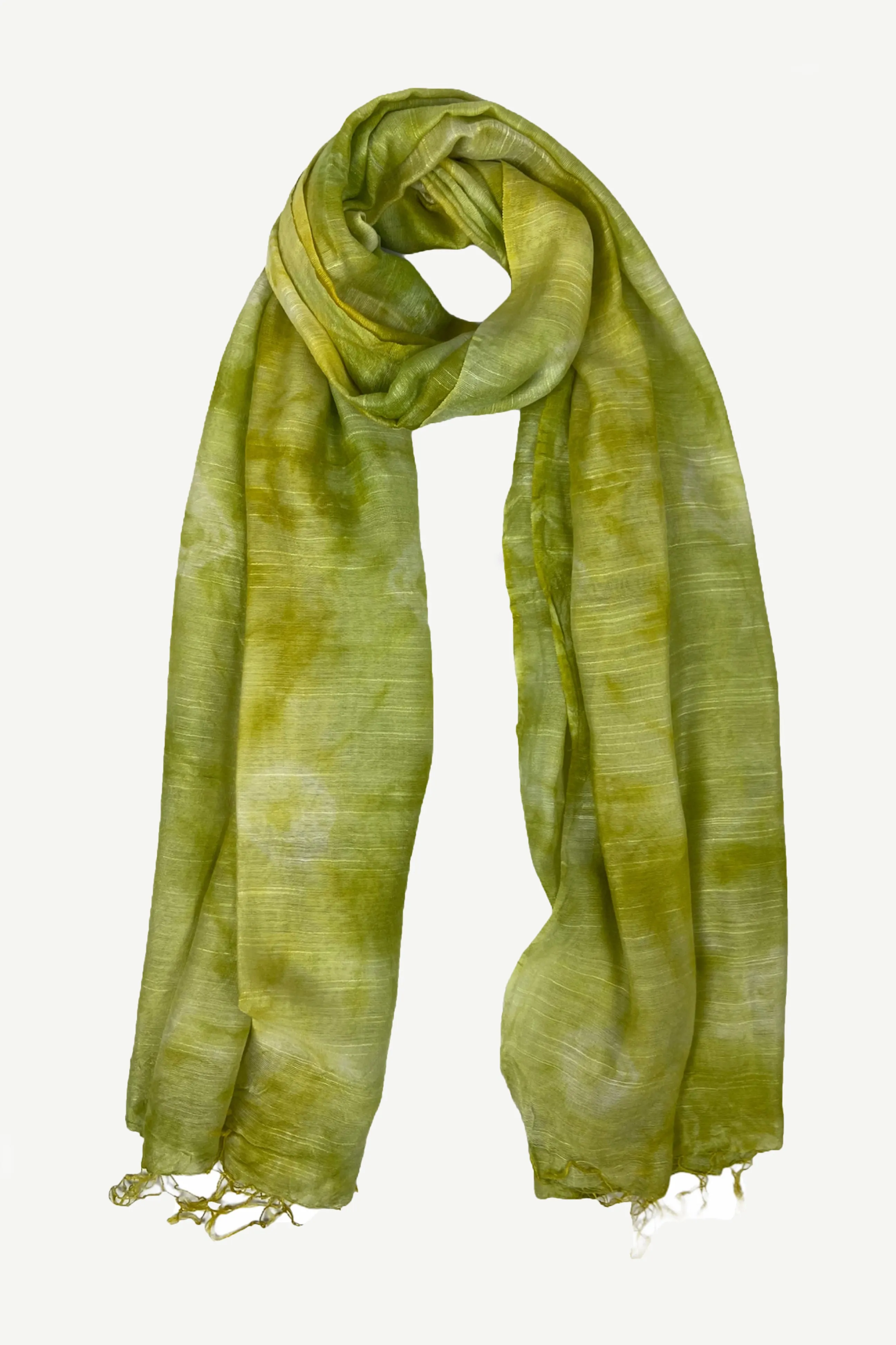 SF 203 Tie Dye Gradient Gorgeous Cotton Light Woven Stylish Stole Scarf